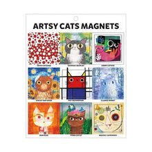 Load image into Gallery viewer, Raincoast Distribution Group - Artsy Cats Magnets

