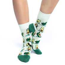 Load image into Gallery viewer, Good Luck Sock - Women's Avocado Yoga Socks
