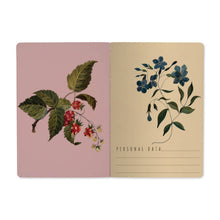 Load image into Gallery viewer, BV by Bruno Visconti - A5 Notebook - Forest Flowers on White
