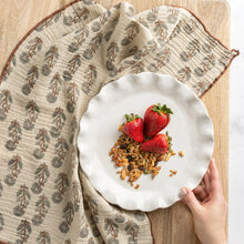 Load image into Gallery viewer, Oleander Block Print Tea Towels S/2
