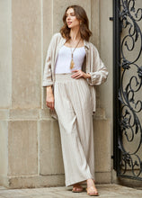 Load image into Gallery viewer, Stripe Beach Palazzo Pants
