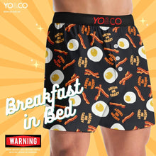 Load image into Gallery viewer, Yo &amp; Co Boxer Brief - Bacon Me Crazy
