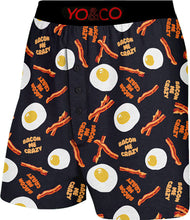 Load image into Gallery viewer, Yo &amp; Co Boxer Brief - Bacon Me Crazy
