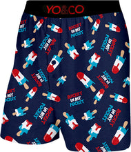 Load image into Gallery viewer, Yo &amp; Co Boxer Brief - Rocket In My Pocket
