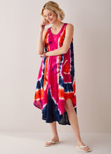 Load image into Gallery viewer, Elemental Tie Dyed Tank Dress
