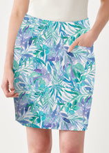 Load image into Gallery viewer, Laguna Clubhouse Skirt - Water Colour Palm
