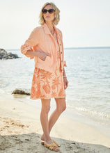 Load image into Gallery viewer, Jayla Linen Blend Jacket - Peach
