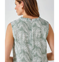 Load image into Gallery viewer, Ithaca Linen Print Shift Dress - Sage
