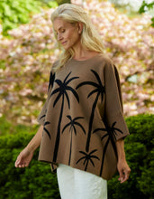 Load image into Gallery viewer, Oversized Palm Jacquard Top
