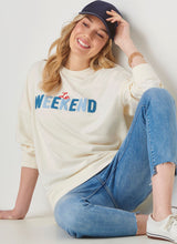 Load image into Gallery viewer, Relaxed Crew Neck Pullover Le Weekend
