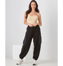 Load image into Gallery viewer, Relaxed Cargo Jogger - Black
