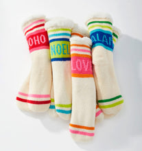 Load image into Gallery viewer, Cozy Festive Reading Socks

