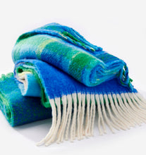 Load image into Gallery viewer, Blue Bright Colored Scarf
