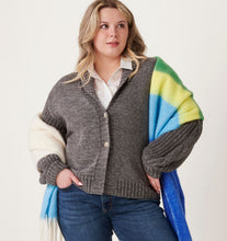 Load image into Gallery viewer, Blue Bright Colored Scarf

