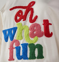 Load image into Gallery viewer, Graphic Sweater - Oh What Fun
