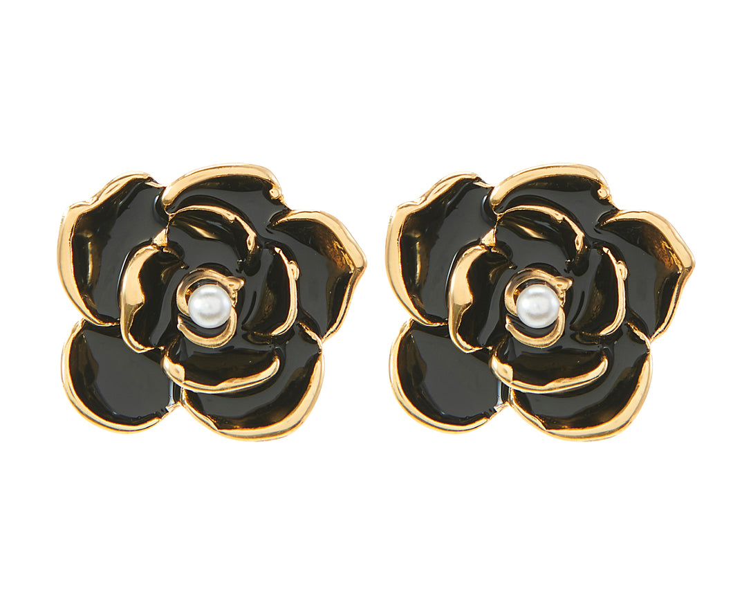 Rose Bloom Earrings