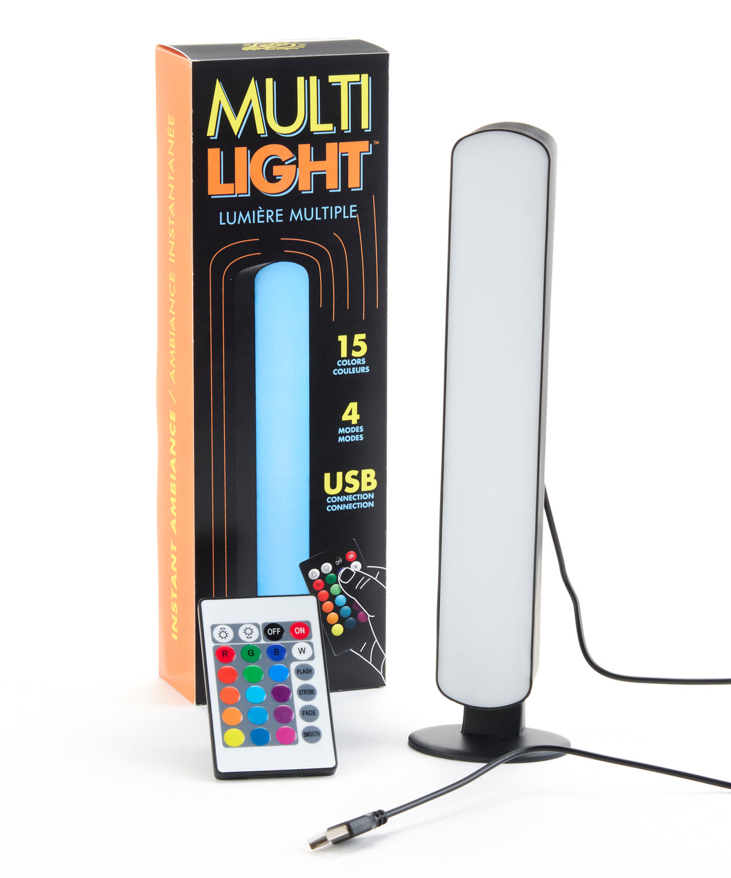 USB Multi-Color  LED Light Bar W/Remote