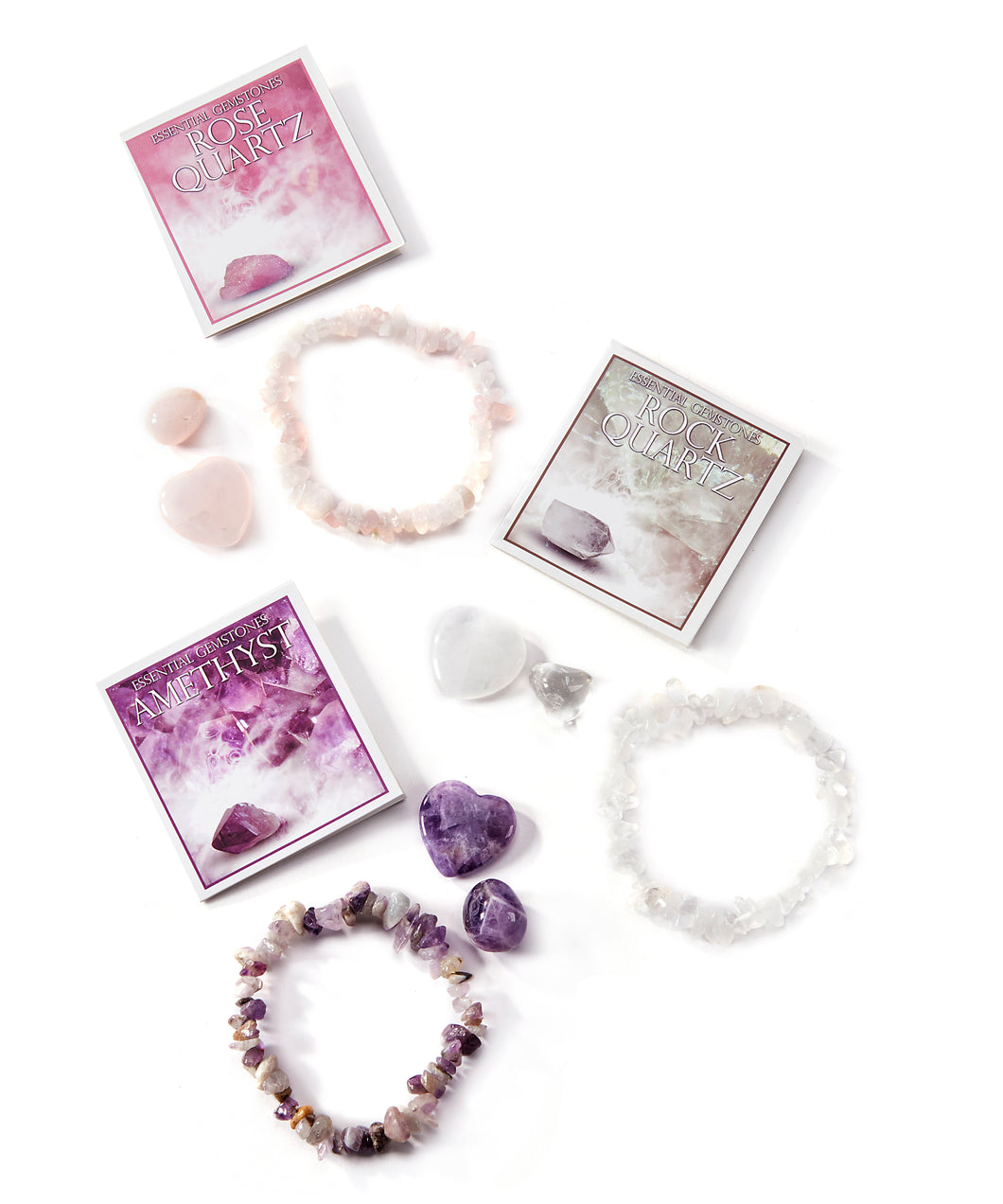 Essential Gemstones Stretch Bracelet Set