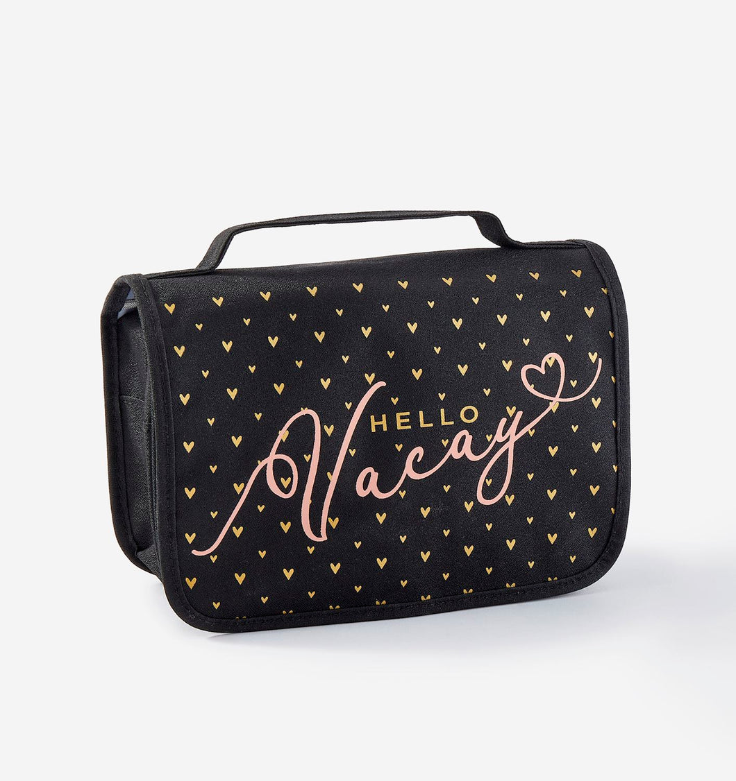 Hello Vacay - Hanging Cosmetic Case