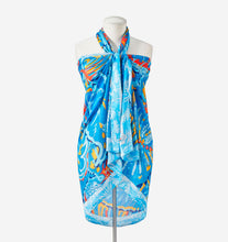 Load image into Gallery viewer, Blue Printed Sarong
