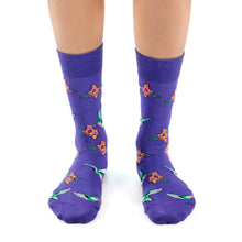 Load image into Gallery viewer, Good Luck Sock - Women's Hummingbirds Socks
