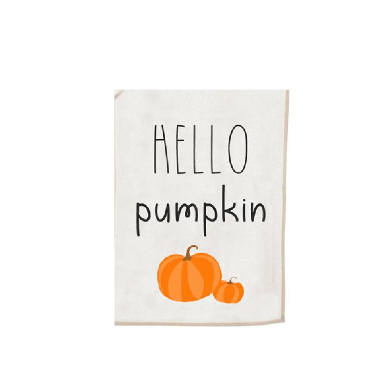 Hello Pumpkin Tea Towel
