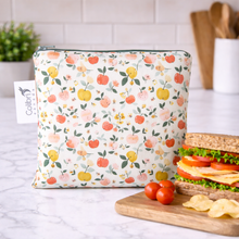 Load image into Gallery viewer, Colibri Canada - Apples Reusable Snack Bag - Large
