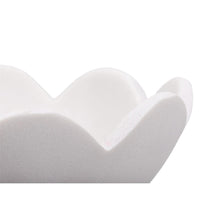Load image into Gallery viewer, White Bowl W/Scallop Marble
