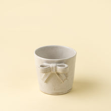 Load image into Gallery viewer, Stoneware Bow Pot - Small
