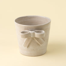 Load image into Gallery viewer, Stoneware Bow Pot - Large
