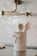 Load image into Gallery viewer, Stoneware Bow Pot - Crock
