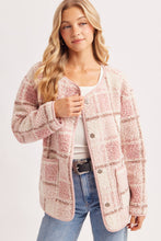 Load image into Gallery viewer, Bluivy - Blush Pink/Brown Jacket
