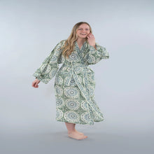 Load image into Gallery viewer, Mirabel Block Print Kimono
