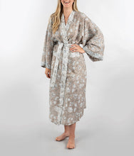 Load image into Gallery viewer, Tierra Block Print Kimono

