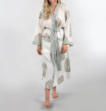 Load image into Gallery viewer, Cambria Block Print Kimono
