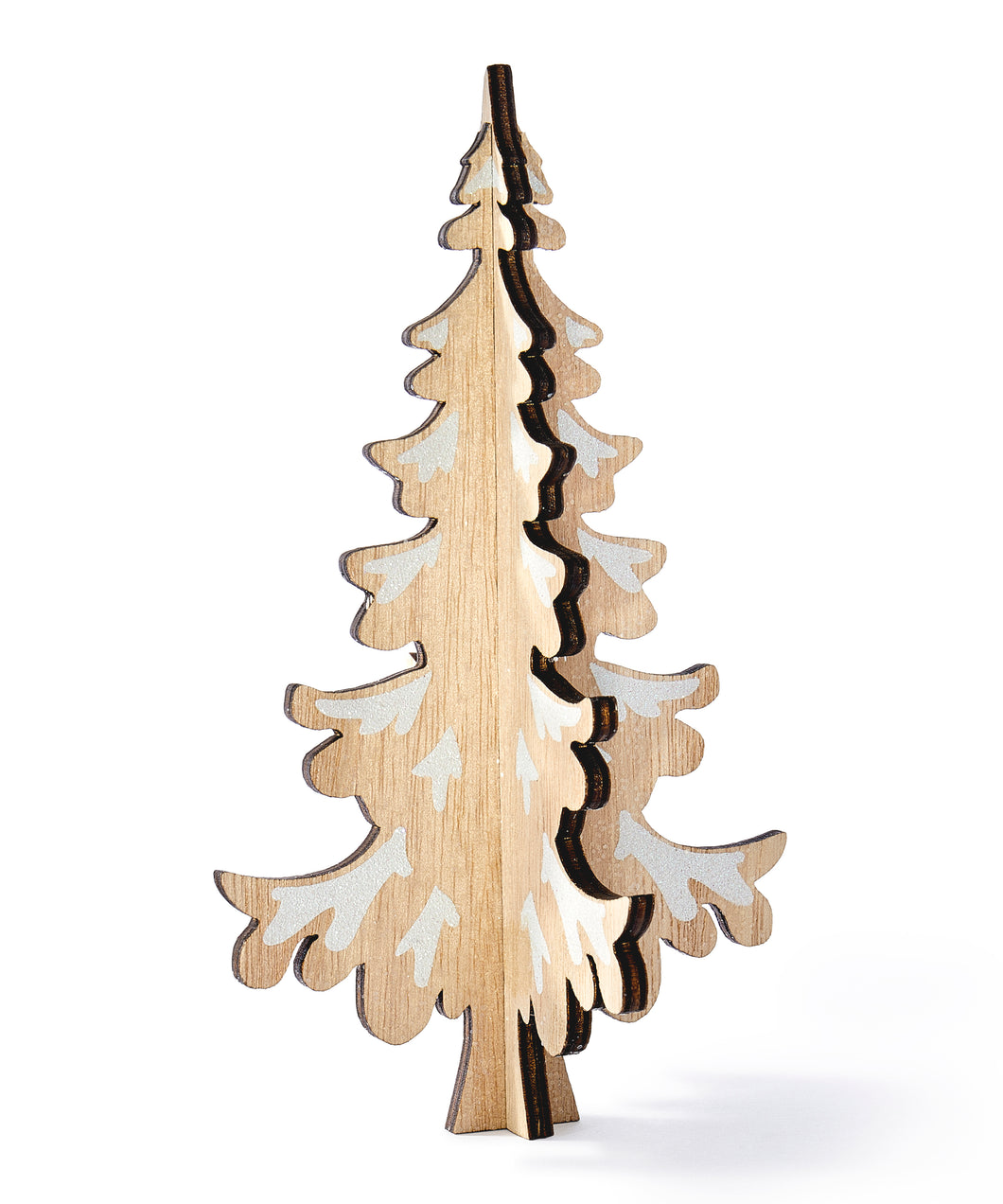 Wood Christmas Tree Table - Large