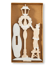 Load image into Gallery viewer, Wood Christmas Lamp Post
