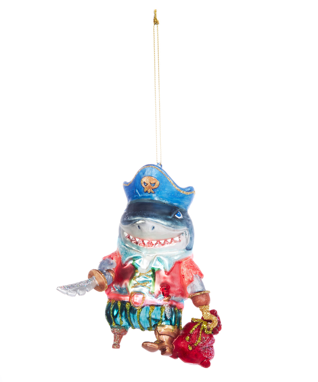 Pirate Shark Ornament
