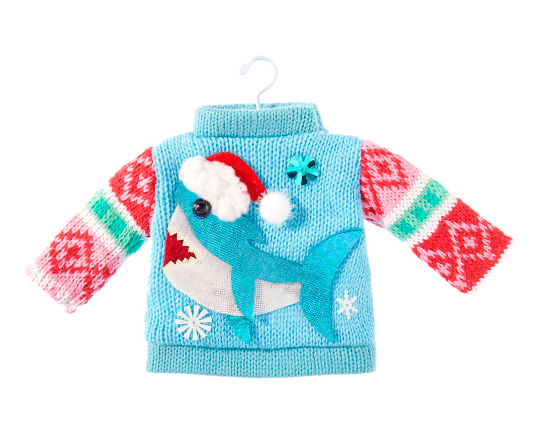 Shark Sweater Ornament