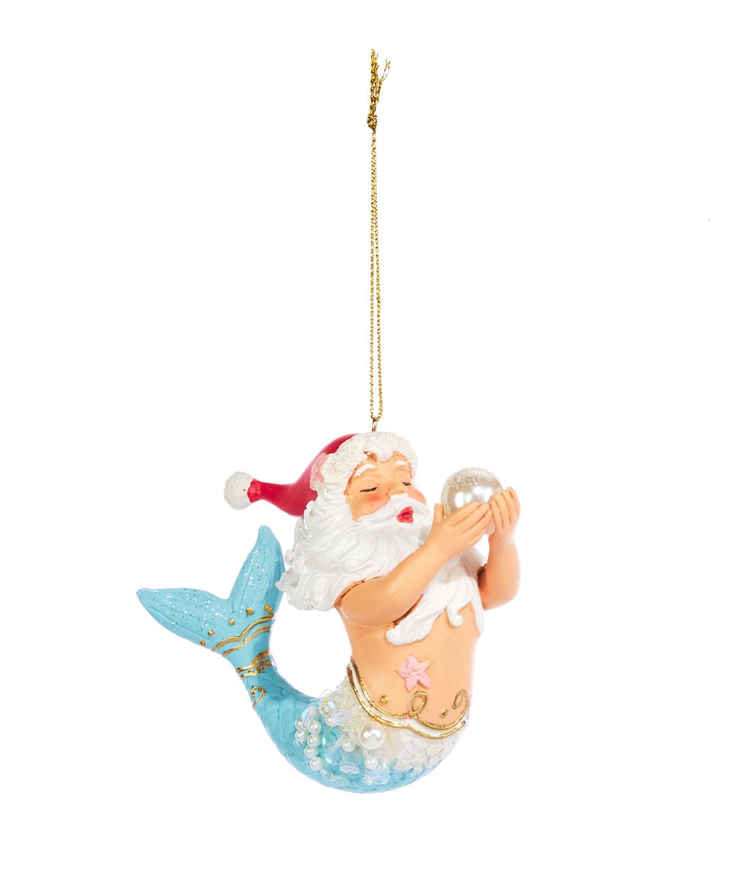 Santa Merman Ornament