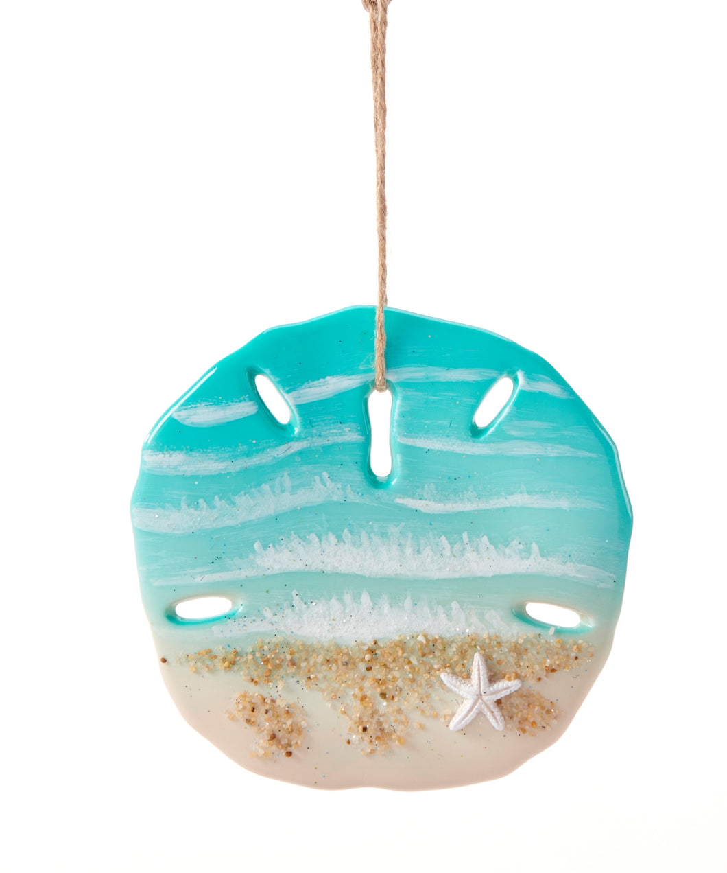 Seaside Starfish Ceramic Ornament