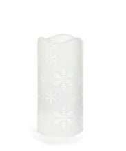 Load image into Gallery viewer, LED Snowflake Projector Candle
