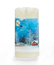 Load image into Gallery viewer, Fiber Optic LED Candle W/Timer - Starry Night
