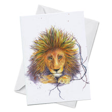 Load image into Gallery viewer, Oladesign - Greeting Card - Guardian - Lion
