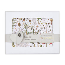 Load image into Gallery viewer, BV by Bruno Visconti - Notecards with Envelopes - Set of 16 "Greens and Flowers"
