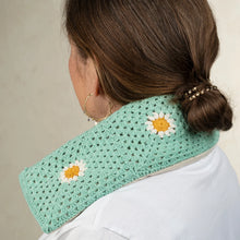 Load image into Gallery viewer, Iris Crochet Lavender Therapy Wrap
