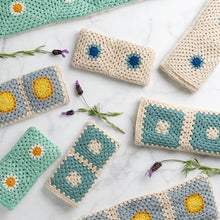 Load image into Gallery viewer, Iris Crochet Lavender Therapy Wrap
