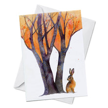Load image into Gallery viewer, Oladesign - Greeting Card - Dreaming Tree - Cute Rabbit
