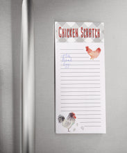 Load image into Gallery viewer, Chicken Scratch Magnetic Notepad
