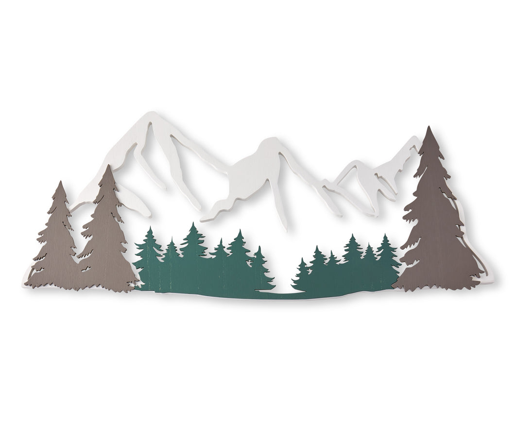 Snowy Mountains Wall Decor